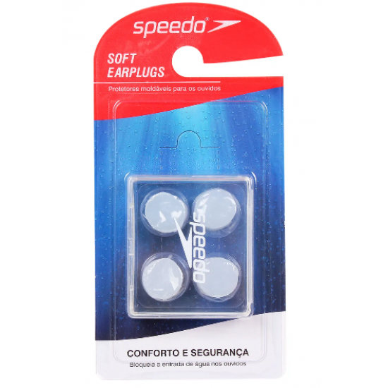 PROTETOR DE OUVIDO SPEEDO SOFT - BRANCO